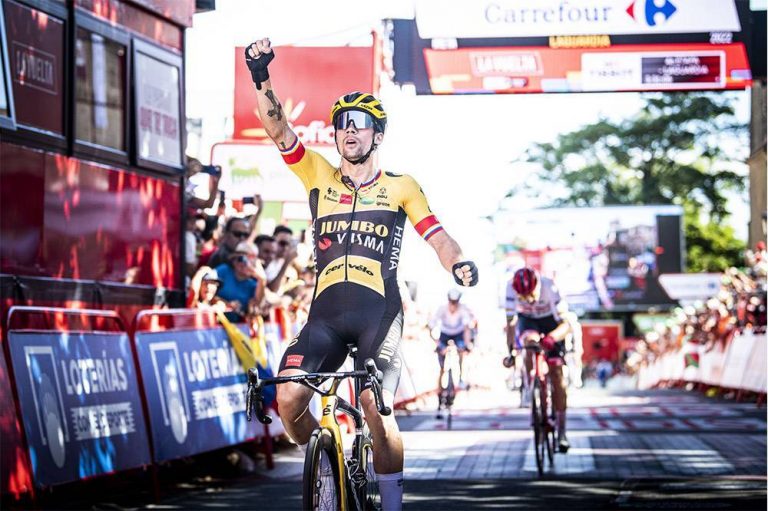 La Vuelta: Primoz Roglic vuelve a mandar con autoridad