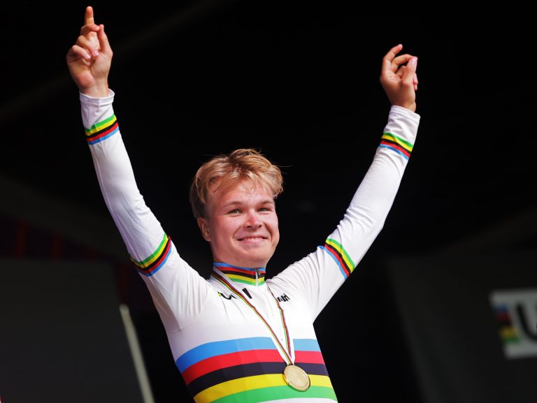 Mundiales: Tobias Foss destroza los pronósticos en la crono