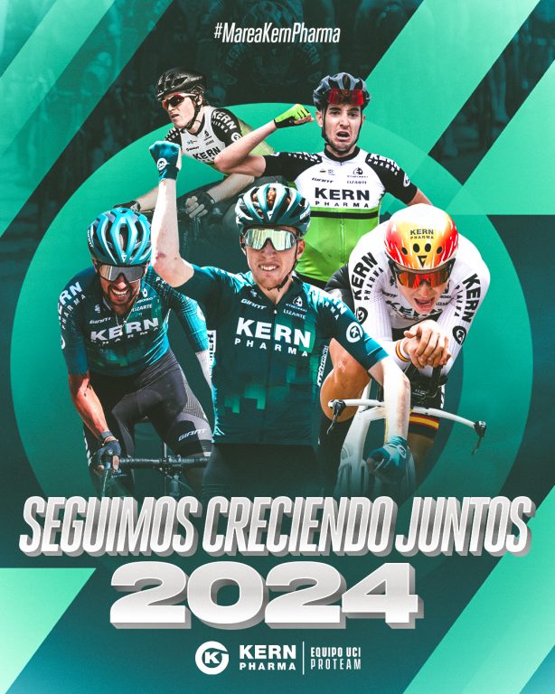 Kern Pharma renueva como patrocinador hasta finales de 2024