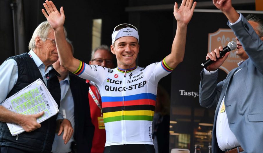 La Specialized Tarmac S-Works SL7 de Evenepoel: Así es la bici del campeón del mundo