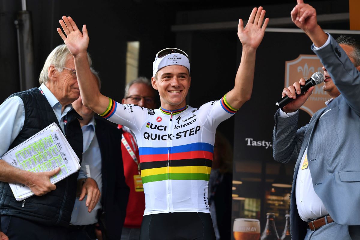 Patrick Lefevere defiende a Remco Evenepoel "Tiene demasiada presión