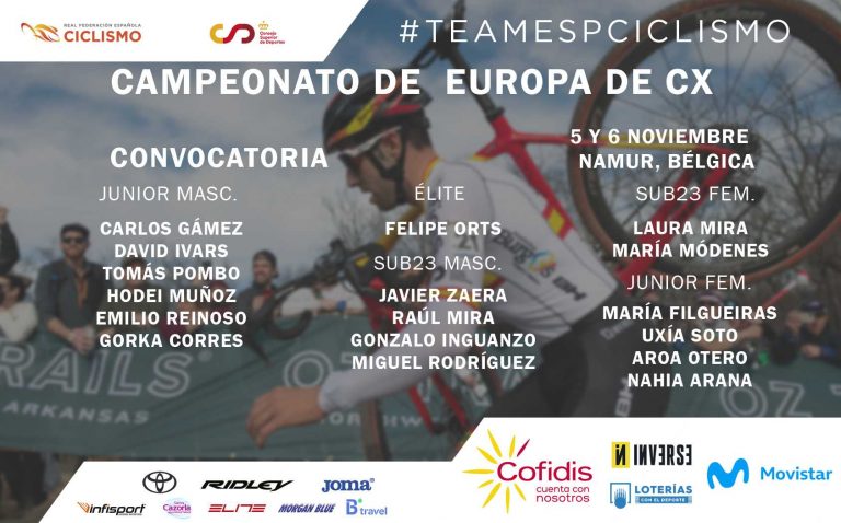 Felipe Orts lidera a España en el campeonato de Europa de ciclocross