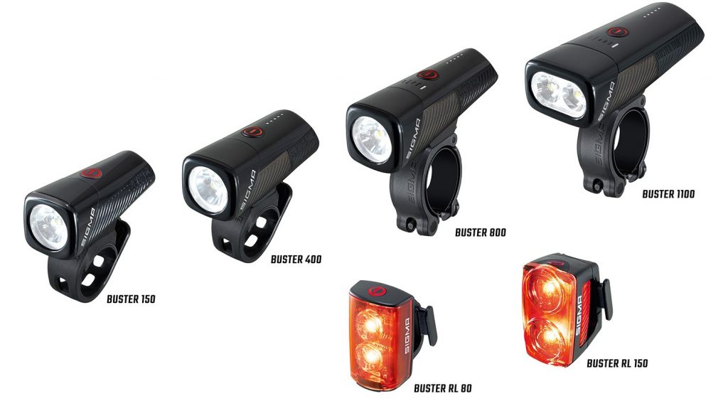 Luz frontal Sigma Buster 800