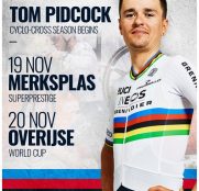 Vuelven los tiburones al ciclocross: Tom Pidcock debutará el 19 de noviembre