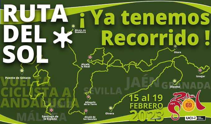 La Vuelta a Andalucía desvela el recorrido de 2023