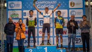 Ricardo Buba se reivindica de nuevo ganando el campeonato de Galicia de ciclocross