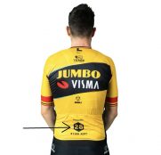 Jumbo-Visma usa números fijos para identificar a sus ciclistas