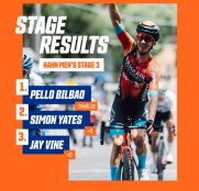 Pello Bilbao gana en el Tour Down Under y se mete segundo en la general