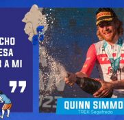 Quinn Simmons sorprende a los velocistas en la Vuelta a San Juan