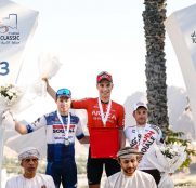 Jenthe Biermans sorprende y Jesús Herrada brilla en la Muscat Classic
