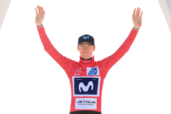 Matteo Jorgenson remata para Movistar la victoria en el Tour de Omán
