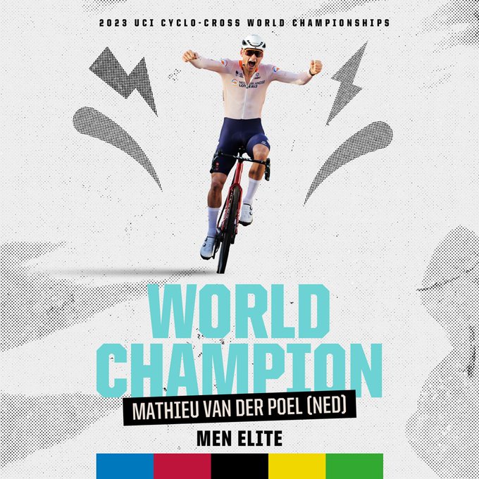 Van der Poel bate a Van Aert en un Mundial de ciclocross con dos extraterrestres