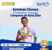 Esteban Chaves logra el título nacional de Colombia
