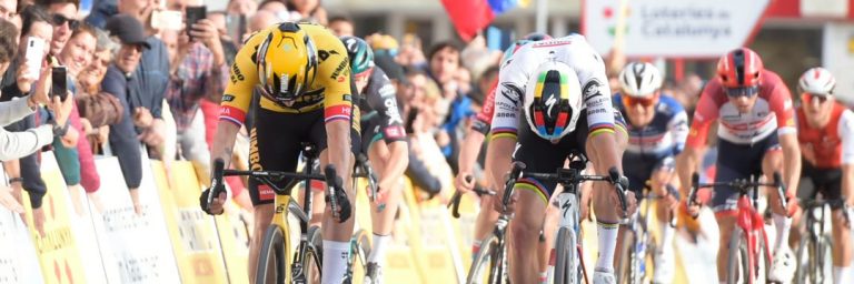 Volta a Catalunya: Primoz Roglic supera a Remco Evenepoel en el primer duelo