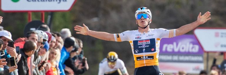 Volta a Catalunya: Remco Evenepoel y Primoz Roglic, ¡empatados!