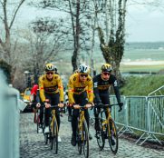 Dylan van Baarle, baja de última hora en el bloque de Jumbo para Flandes