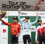 Tour de Romandía: recorridos y dorsales oficiales