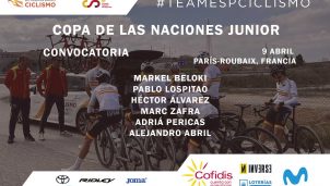 España viaja a la París-Roubaix con la selección júnior