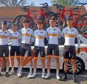 Notable actuación de la selección española júnior en la París-Roubaix