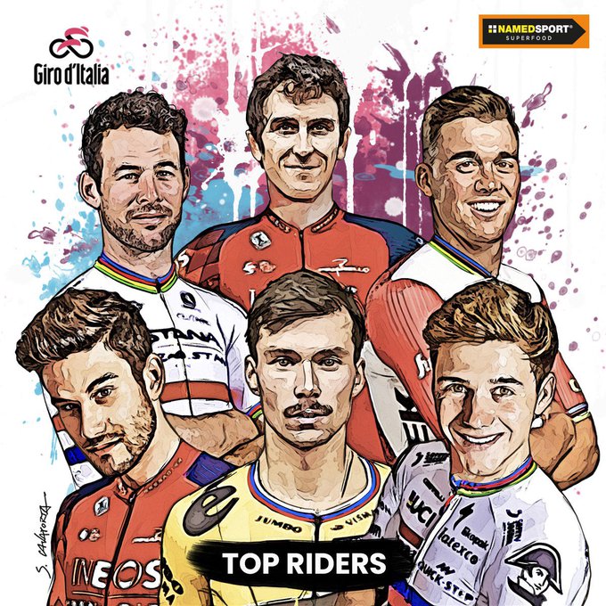 Giro de Italia: Primoz Roglic vs Remco Evenepoel… pero con muchas alternativas