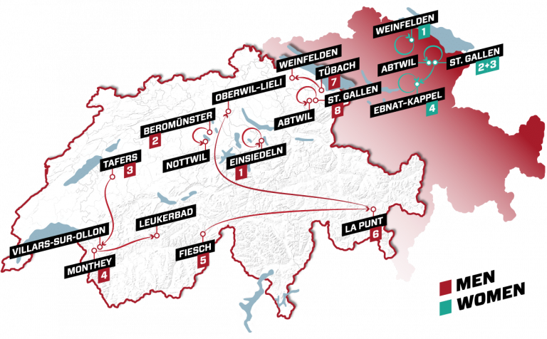 Tour de Suiza: máxima apuesta por las cronos y la alta montaña