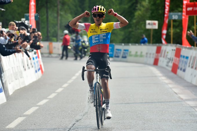 Richard Carapaz se impone en el Mercan Tour Classic Alpes-Maritimes