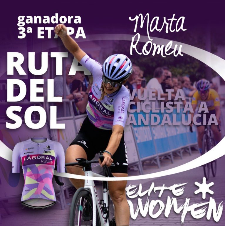 Laboral Kutxa confirma su progresión con la victoria de Marta Romeu en Andalucía