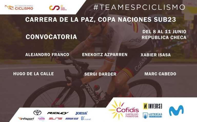 La selección española sub-23, rumbo a la Carrera de la Paz