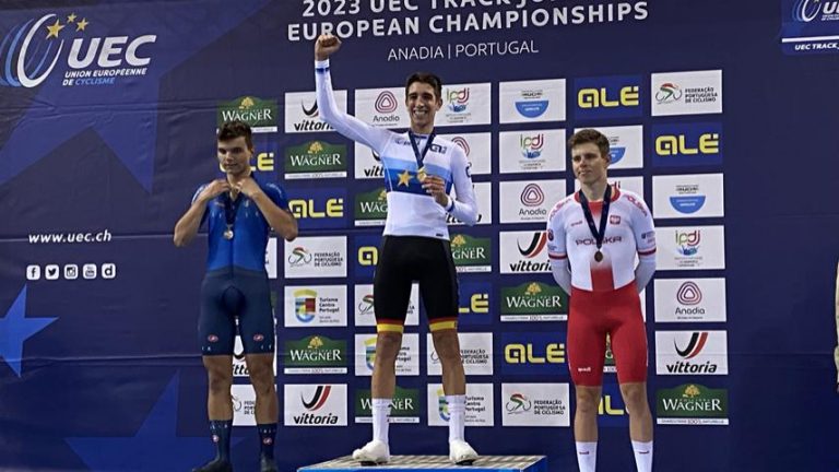 El júnior Héctor Alvarez, ¡nuevo campeón de Europa de omnium!