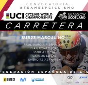 España anuncia su equipo sub-23 para el Mundial de Glasgow de carretera