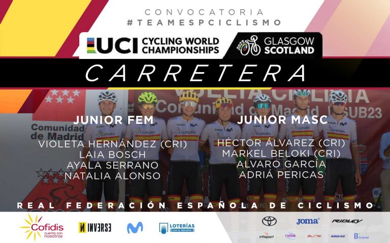El Mundial de Glasgow arranca con las féminas júnior (dorsales oficiales)