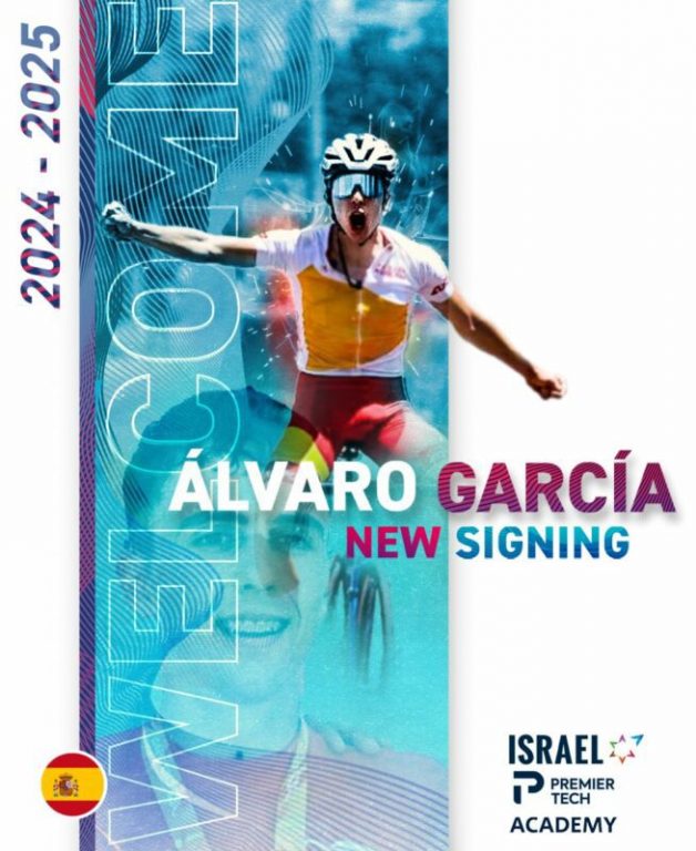 El campeón júnior Alvaro García, el último fichaje del Israel continental