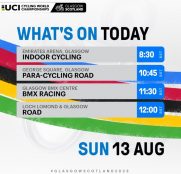 Campeonato del Mundo de Glasgow: las mujeres pondrán el broche de oro (dorsales)