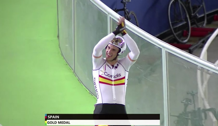 El júnior Rubén Sánchez, nuevo campeón mundial de eliminación