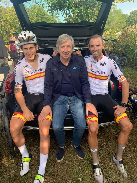 Alejandro Valverde, impresionante: ¡cuarto en el Mundial de gravel!