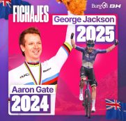 Burgos-BH firma dos neozelandeses: Aaron Gate y George Jackson