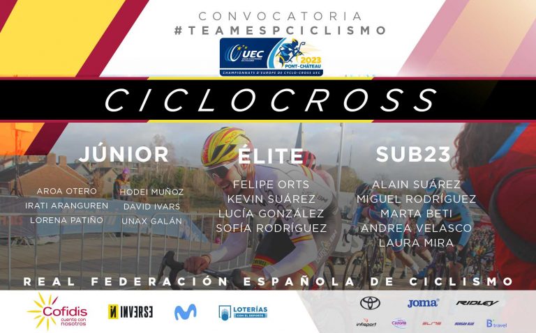 Felipe Orts liderará la selección nacional española de ciclocross en el campeonato de Europa