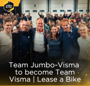 Jumbo-Visma se convertirá en Visma-Lease a Bike a partir del 1 de enero de 2024