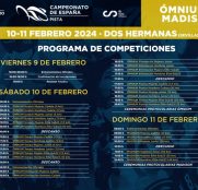 Fin de semana para los campeonatos de España de pista en Dos Hermanas (programa oficial)