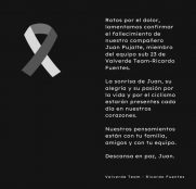 Fallece el sub-23 Juan Pujalte tras ser atropellado mientras entrenaba