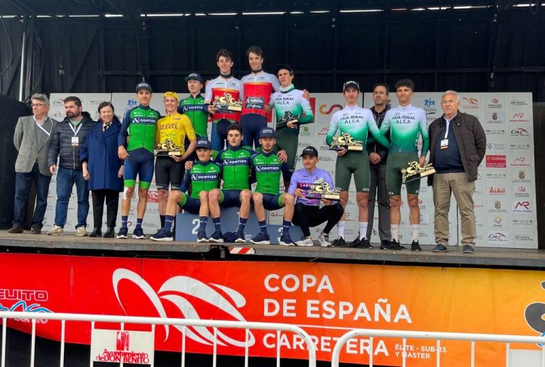Cortizo se lleva en Don Benito la primera Copa de España elite y sub-23