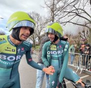 Primoz Roglic, el gran triunfador de la contrarreloj por equipos de la París-Niza