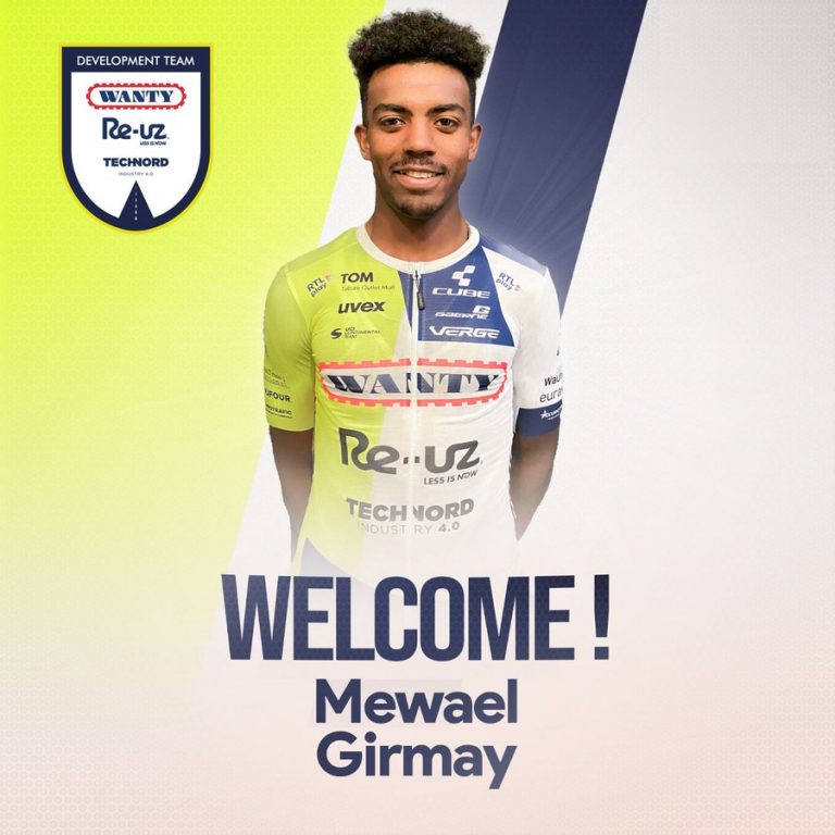 El equipo Intermarche firma a Mewael Girmay, hermano pequeño de Biniam