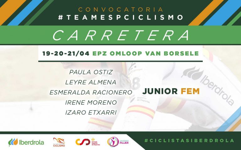 Y la selección júnior femenina afronta la EPZ Omloop van Borsele
