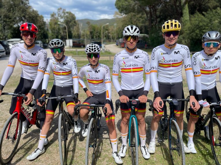 España vuelve a brillar en Italia antes de la etapa reina de L’Eroica júnior