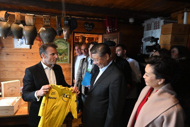 La importancia del Tour de Francia: el regalo especial de Macron a Xi Jinping