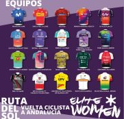 La Vuelta a Andalucía de féminas, un reino para la igualdad (dorsales oficiales)