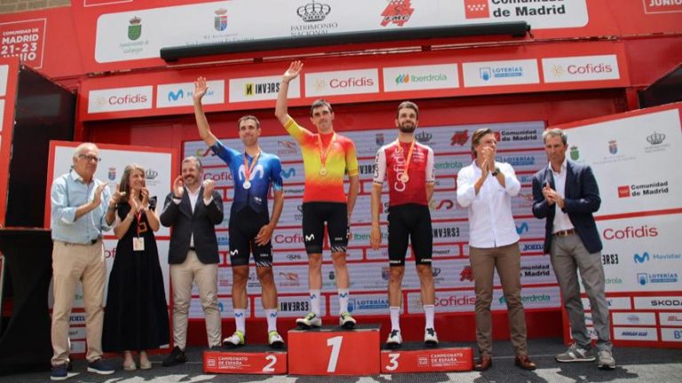 Alex Aranburu se aprovecha de la táctica perfecta de Movistar en los Nacionales