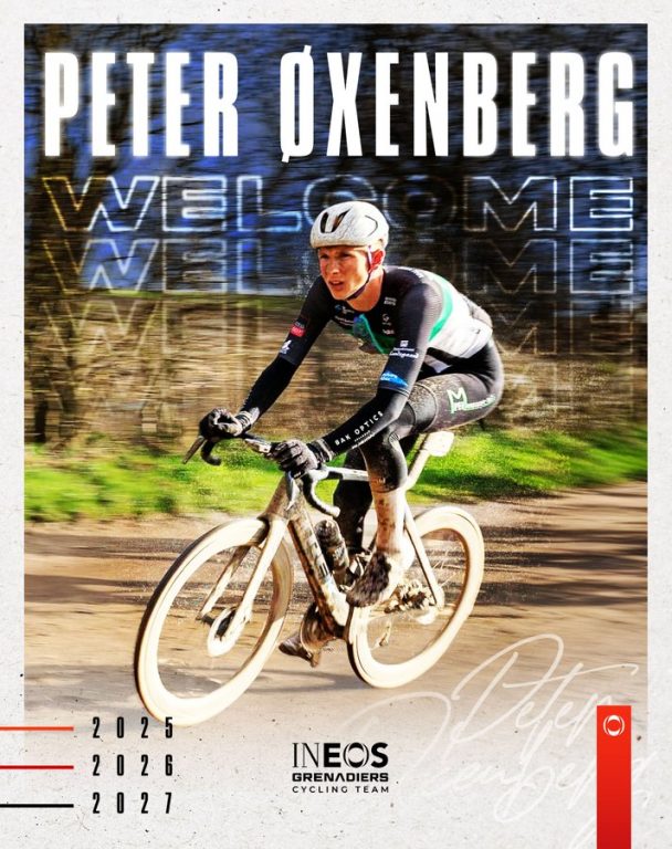 El jovencísimo danés Peter Oxenberg, del Coll de Rates al equipo Ineos Grenadiers