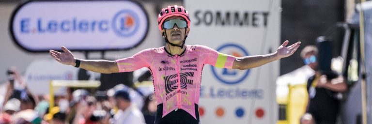 EF Education y el premio a una táctica muy diferente en el Tour de Francia